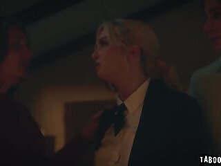 Parker Ambrose and Axel Haze fucks their classmate Lexi Lore