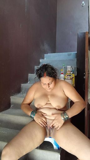 Puja Bhabhi Cooking Blog, Showering and Masturbation