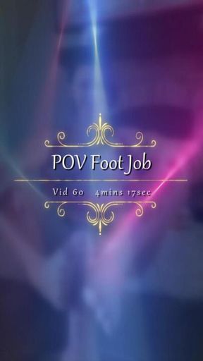 Vid66 – POV Foot Job