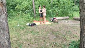 Lesbian games outdoors
