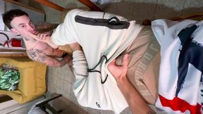 Smelly feet, cum and piss for Mattew by young Alpha Male