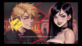 My New Girlfriend Taboo Hentai Game Ep. 41 BDSM Spanking with My Goth GF!