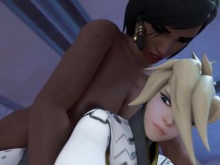 NYL-Overwatch Fuckfest CG Futanari Animation