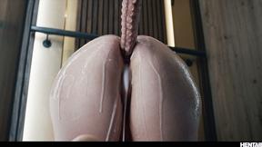 ”Hardcore Real Life Hentai - Cum Whore Redhead Sata Jones Monster Banged in Elevat”