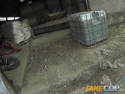 Fake Cop Anal sex in the Barn Yard