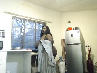 Busty African Bbw Goddess Tits Play And Nipple Fetish.