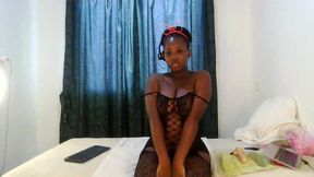 i’ve been a really bad girl i made you a video while i masturbate myself fast and hard being a naughty black sex slave - mastermeat1 ashaichious