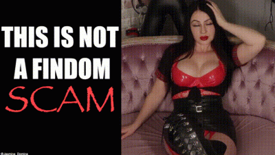 This is NOT a Findom scam!