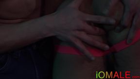 Big cock latino cums after raw fucking skinny boyfriend