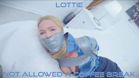 Lottie's Boss Interrupts Her Break with Bondage Discipline FULL H264 MP4 HD ( Office Bondage, Duct tape, Bra Exposure, Hogtie, Wrap Gag, Dominance, Bondage Discipline, Employee Captive, Inescapable Restraints )