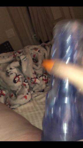 Using My Boyfriends Fleshlight for the First Time! Feels so Warm and Wet Just Like Fucking a Nice Ass!