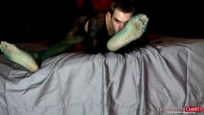 GentlemensCloset Levi Tucker Introduces Trey To Hot Sheer Tights Fetish Fun