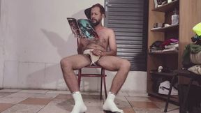 White Socks - Reading Comic Book