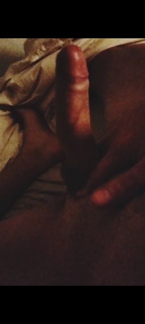 Fetish of Pretty Feet and Big Fat Hard Cock with Veins