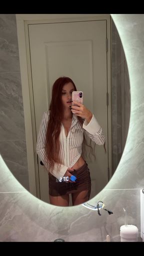 I Love This Out Fit so Much! and Almost No One Knows I'm Pantyless Here... Oh, Now You Know