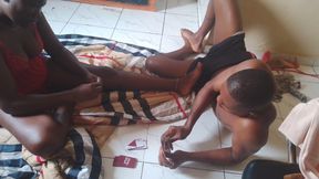 Two Friends Playing Games