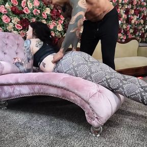 Tattooed Homegirl Creampied.