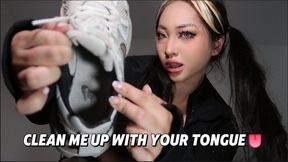 Clean me up with your tongue