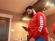 Seduced my gay buddy into the WASHROOM while my friends were over and ALMOST GOT CAUGHT