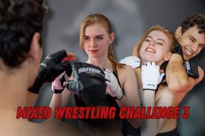 Mixed wrestling challenge 3