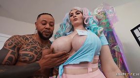 The Doll's Juiciest Curves - All for the Black Stud! -Abigaiil Morris