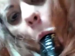 Eating Her Own Creamy Cum (Grool)