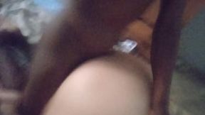 She loves to get Fucked by 4 Black Guys