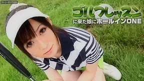 Michiru Tsukino Golf Lesson - Caribbeancom