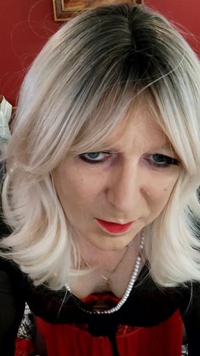 I like playing the woman