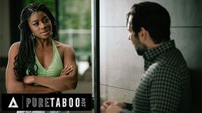 PURE TABOO Humiliated Cuckold Fucks Cheating Wife’s Lover’s Stepsister Nicole Kitt To Get Even
