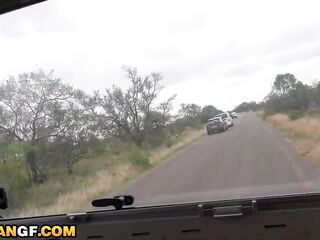 Super Tight Ebony Vagina Pounded By Big Rod American In Camper Van