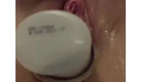White MILF masturbates with toys - anal & vibrator play