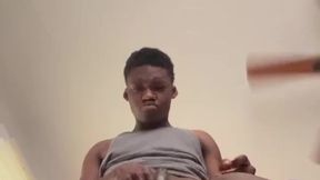 Men masterbate, then get their black cocks sucked by women