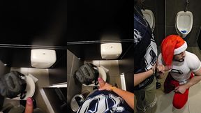fudendo o papai noel no banheiro do shopping - parte i