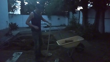 Bricklayer fucks me hard
