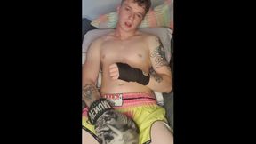 Found a queer-for-pay kickboxer on Onlyfans @thedogswangfree