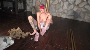 The Maya 72h Challenge - Maya Homerton - The ultimate Bondage Session - Chapter 21 - Yoga Break - Full Clip wmv HD