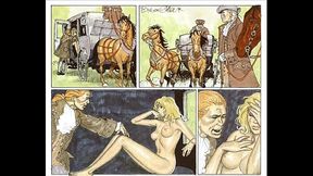 Cute Little Blonde in Sexual Bondage Comic