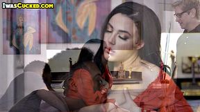 Roundass cuckold slut pussyfucked COMP