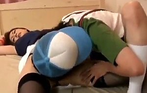 Yoshi sit on cock