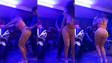 MI NOVIA ME QUITA LO CALIENTE RGRESANDO DEL TRABAJO