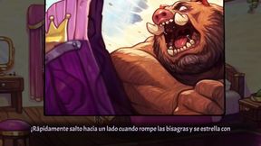 Furry Princess gets interrogated and seduced