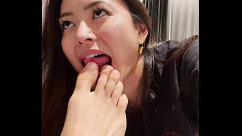 Asian Goddess Rae Lil Black Worships My Feet Before Fucking