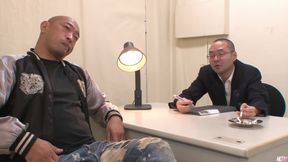 Insatiable Japanese Cop Senoo Emiri Fucks Two Suspects