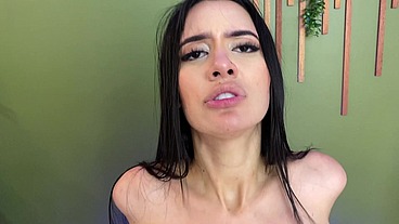 Sexy pregnant masseuse fucks and sucks her clients for more tips - Ambar Prada