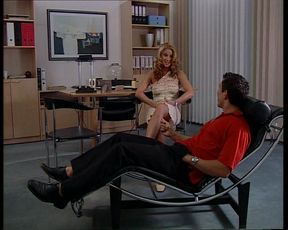 Hot Blonde Therapist Has a Good Fuck with a Well Endowed Patient