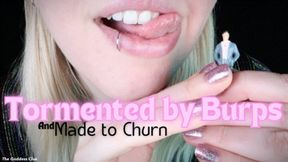 Tormented by Burps and Made to Churn - HD - The Goddess Clue, Giantess Vore, Burping, Belly Fetish, Extremely Detailed Digestion Talk