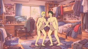 Yaoi From Duo Handjob to Intense Chimney Sweeping