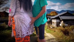 Taboo Sex Neighbor Muslim Big Ass &amp; Huge Pussy Friends Fucked on Egypt Village Street!