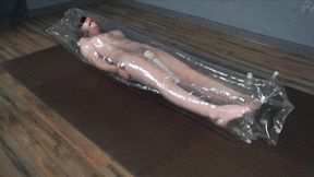 Inflatable Sonia bondage with vibration
